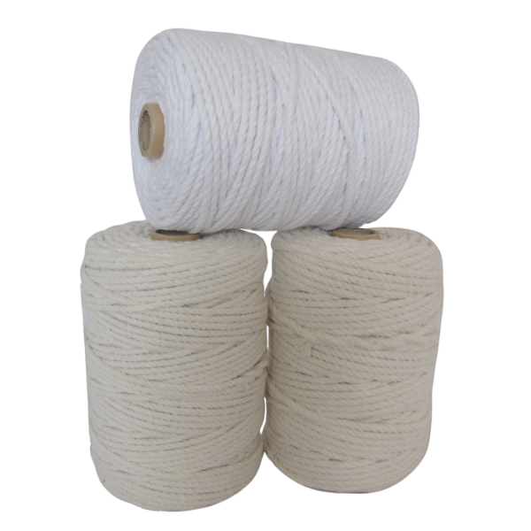 A selection of natural and bleached piping cords